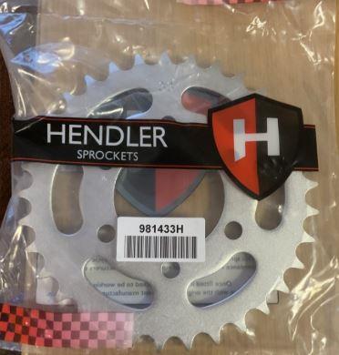 814-33 Rear Sprocket Suzuki GT500 76-77, T500 68-75