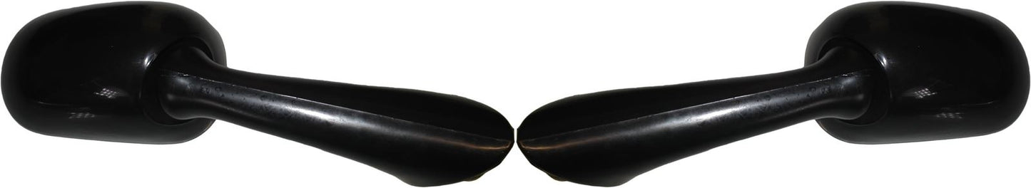 Mirrors Fairing Black Left & Right Honda Early CBRs 50mm