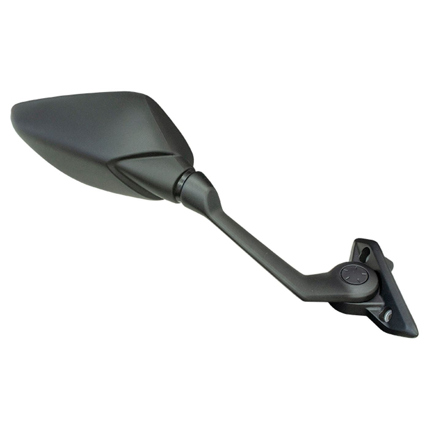Mirror Right Fairing Black Yamaha XP560 T-Max 2022 (E-Marked) (65mm Centres) OE Ref: BBW-26290-00