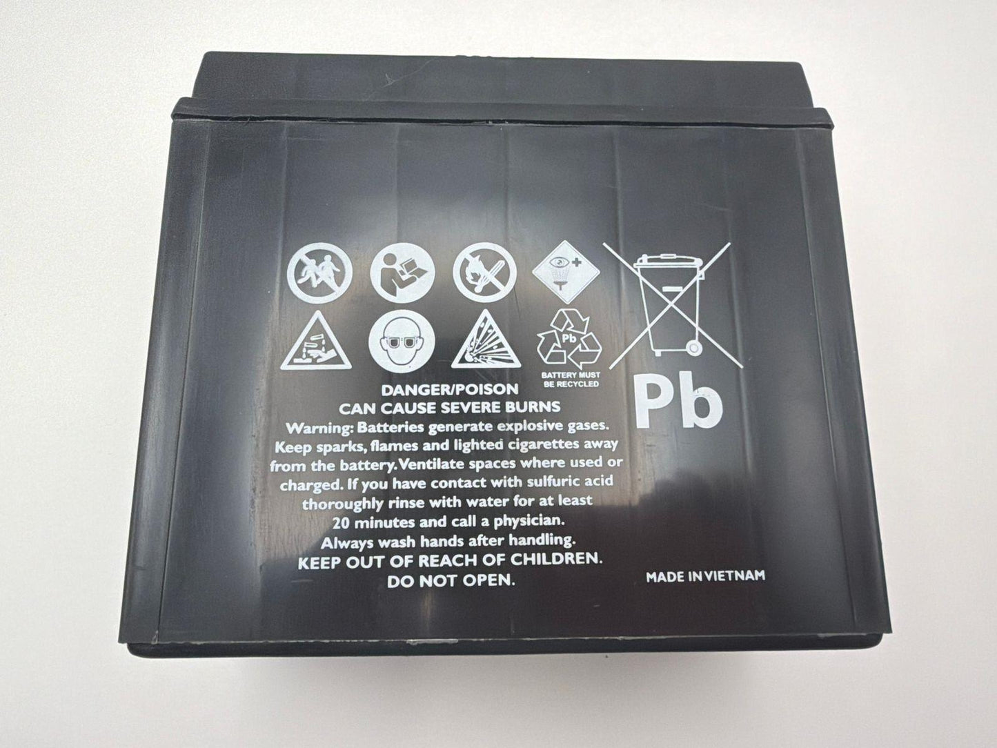 Battery CTX20L-BS, CTX20HL-BS  - 12v 18AH L:175mm H:154mm W:87mm