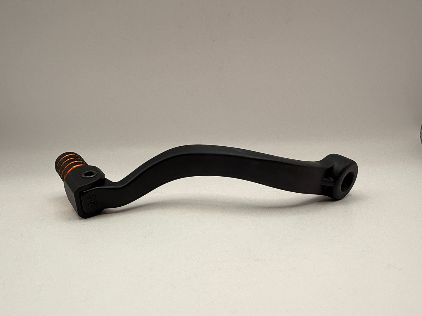 Gear Lever Alloy Black with Orange Tip KTM 125-200 EXC Models 01-16, 250 EXC 01-03, 125 SX 98-15, 200 SX 03-04, 250 SX-F 13-15, 350 SX-F 11-15, 450 SX-F 07-12, Husqvarna TC125 14-16, FC250-350 14-15, Husaberg TE125 12-14