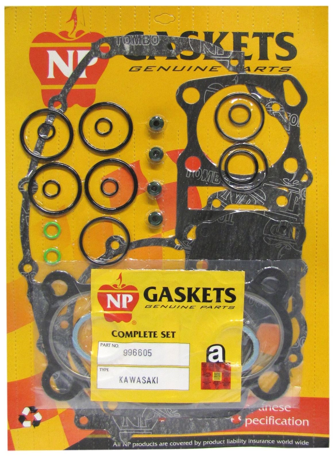 Full Gasket Set Kawasaki GPZ305A1,B1-B10 1983-1996