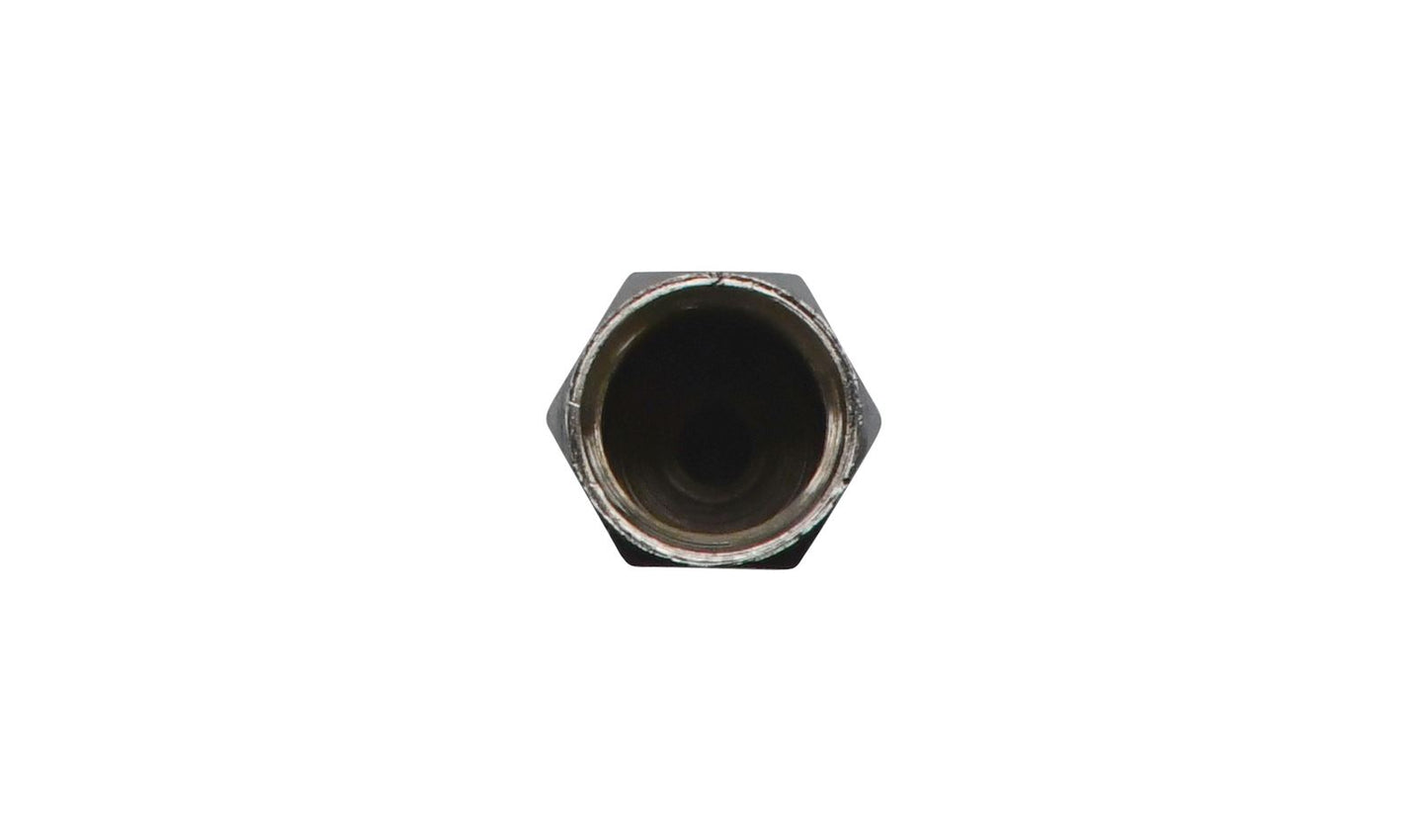 Mirror Adaptor Chrome 10mm Internal Thread to 8mm External Thread