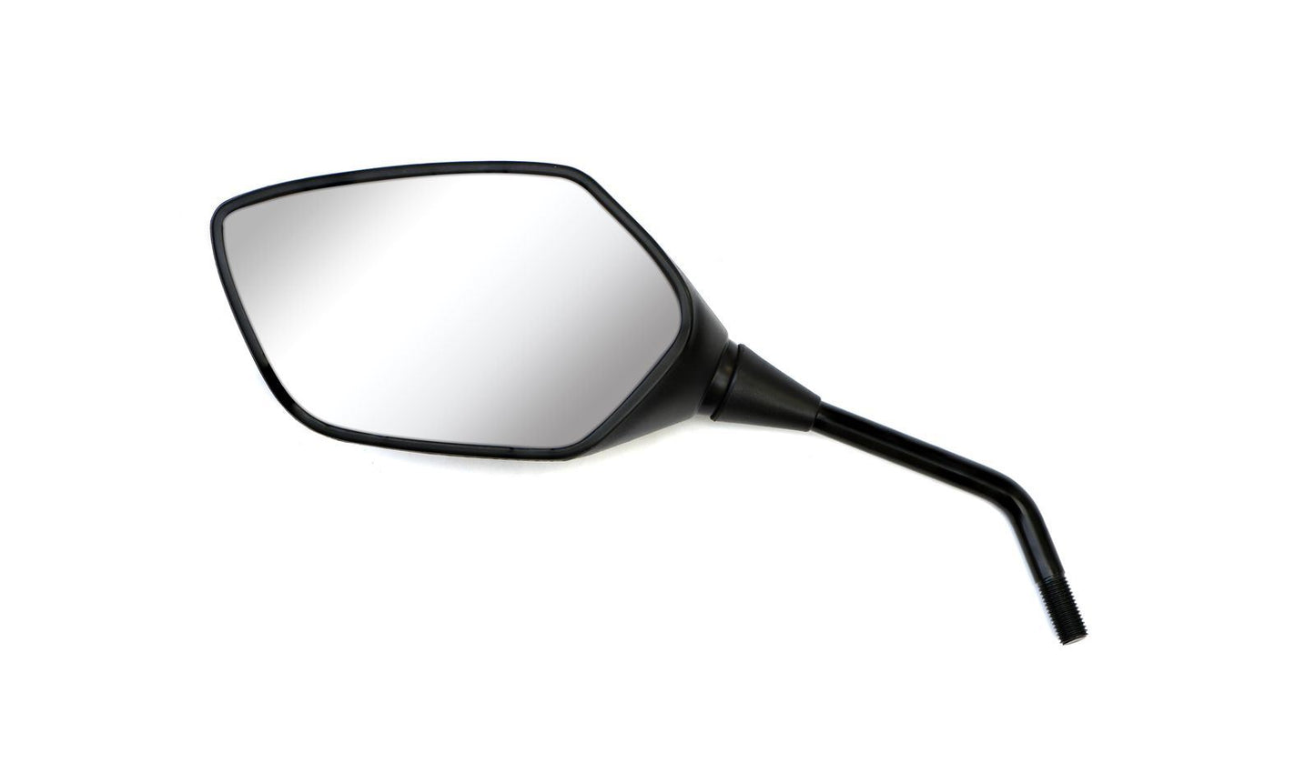 Mirror Left 10mm Black Honda PCX125 18-23 (E-Marked) OE Refs: 88220-K96-V01, 88220-K97-T00