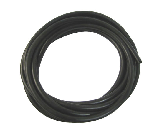 Black Fuel Petrol Hose Pipe Neoprene 6mm x 10mm (5 Metres in length)