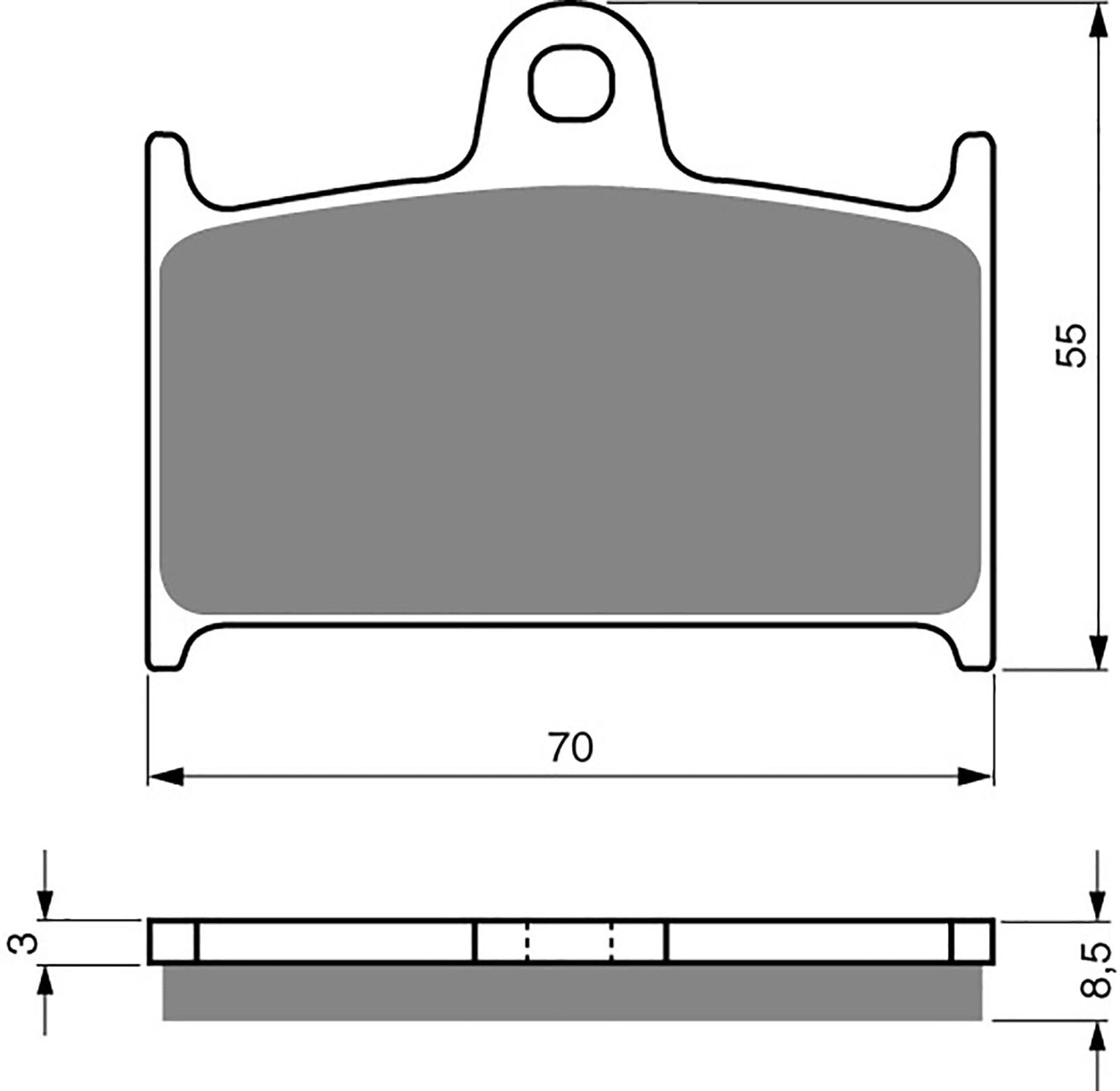 Goldfren Brake Pads AD017, VD343, FA145, FA236, FDB557, SBS624
