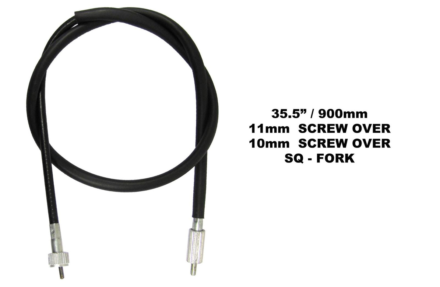 Speedo Cable Suzuki TS50X 1984-1994, TS100ER 1979-1986, TS125ER 1979-1981, TS185ER 1979-1981, TS250ER 1979-1981 OE Ref's 34910-13600, 34910-48700, 34910-26500, 34910-48500, 34910-48501, 34910-48502, 34910-30910, 34910-30911