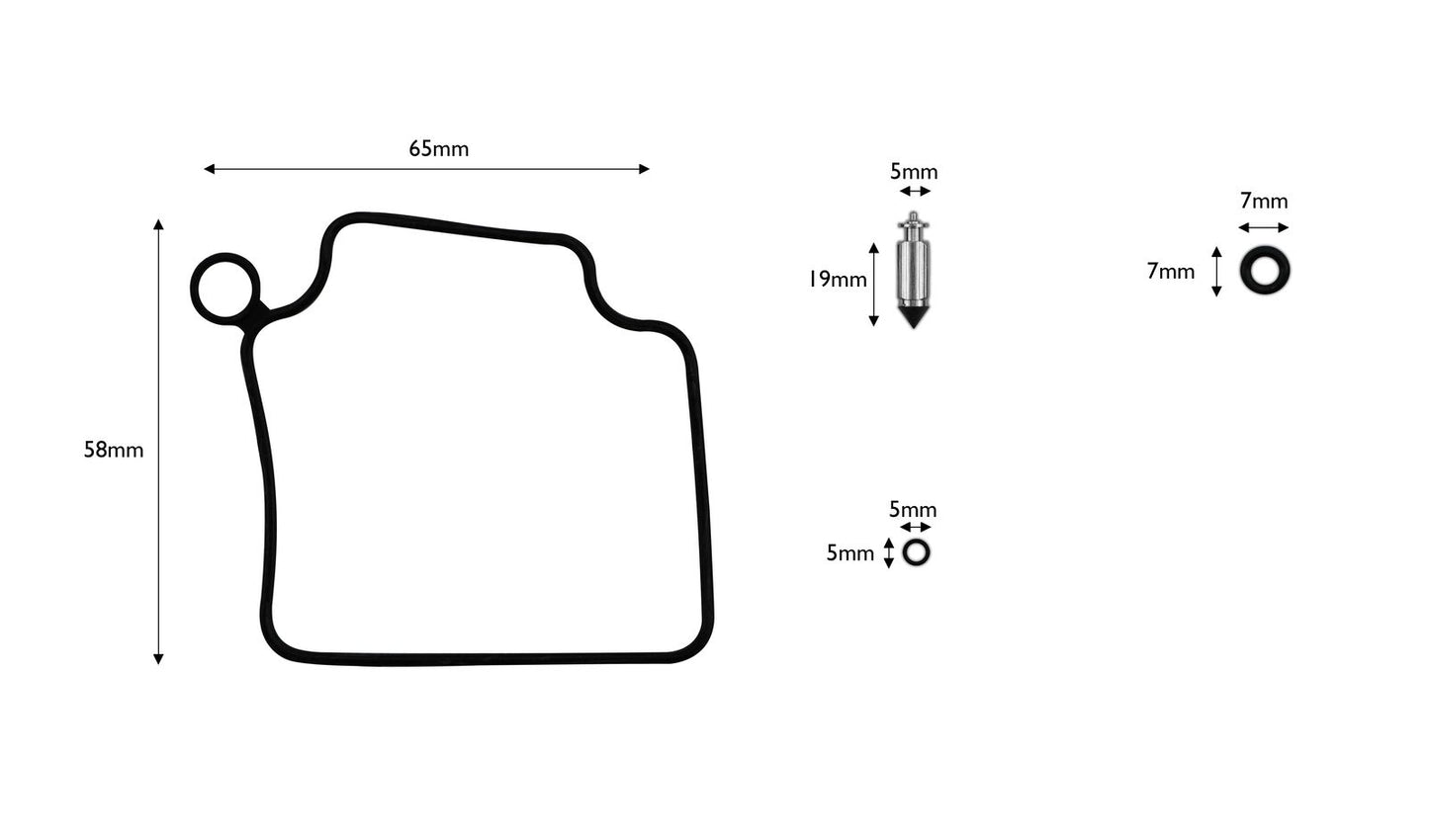 Carb Repair Kit Honda VT600 98-03