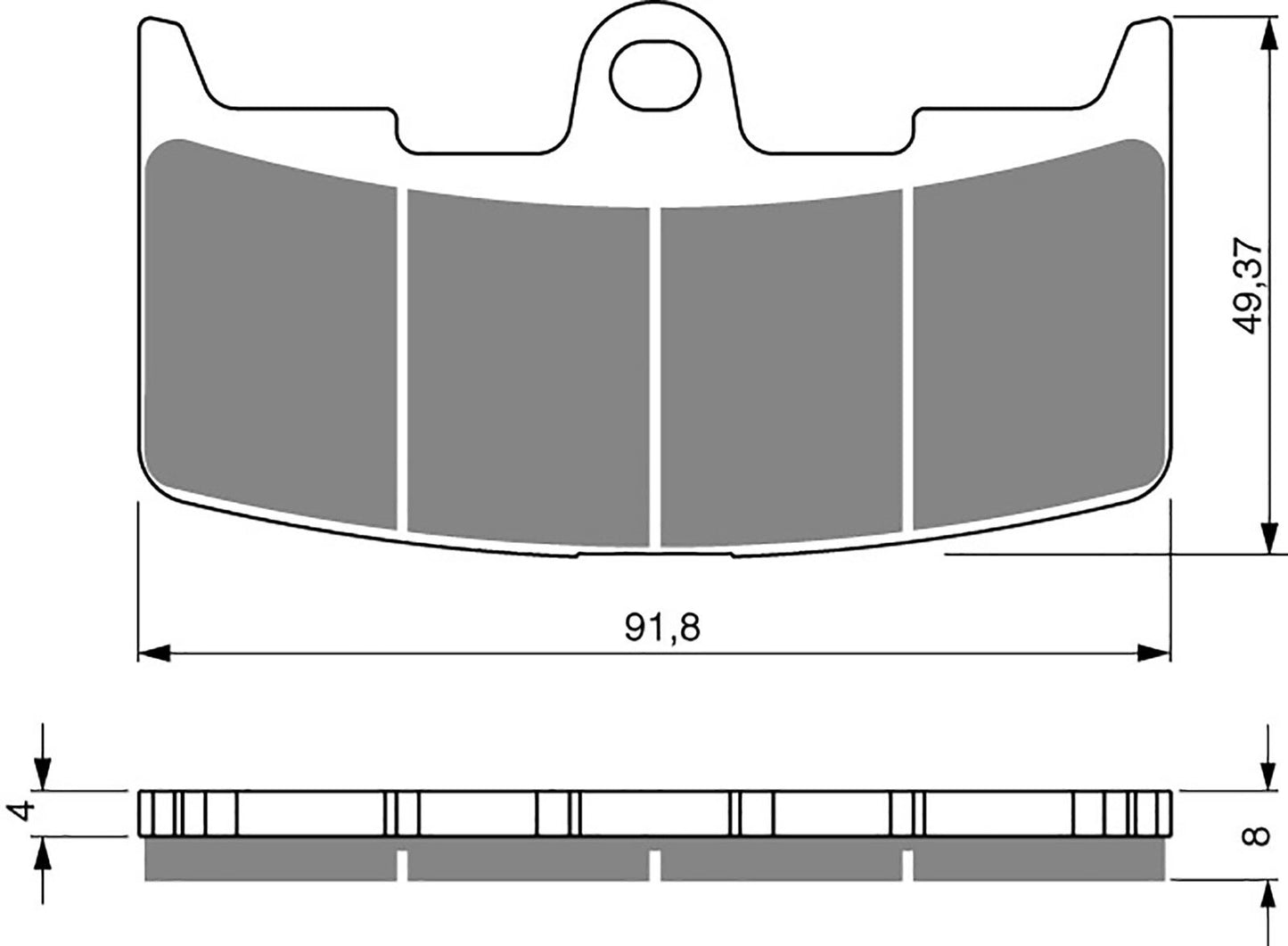 Goldfren Brake Pads AD270, FA345, SBS795, FDB2145, DP296, VD993