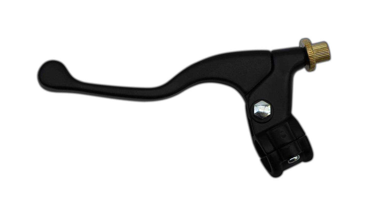 Lever Assembly Left Hand Black Short No Mirror Boss