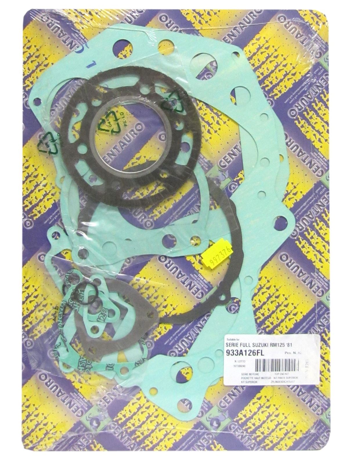 Centauro Full Gasket Set Suzuki RM125X 1981