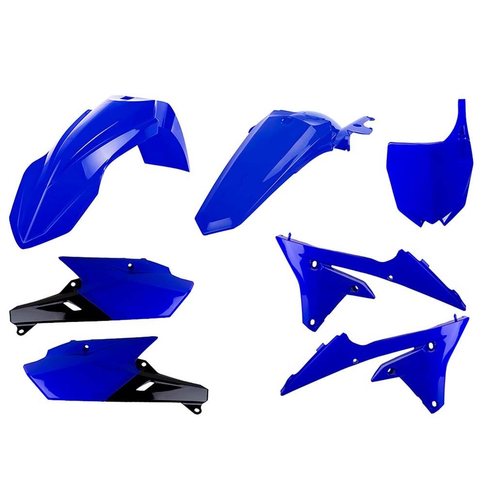 POLISPORT PLASTIC KIT YAMAHA YZ250F 2014-2018, YZ450F 2014-2017, BLUE 98