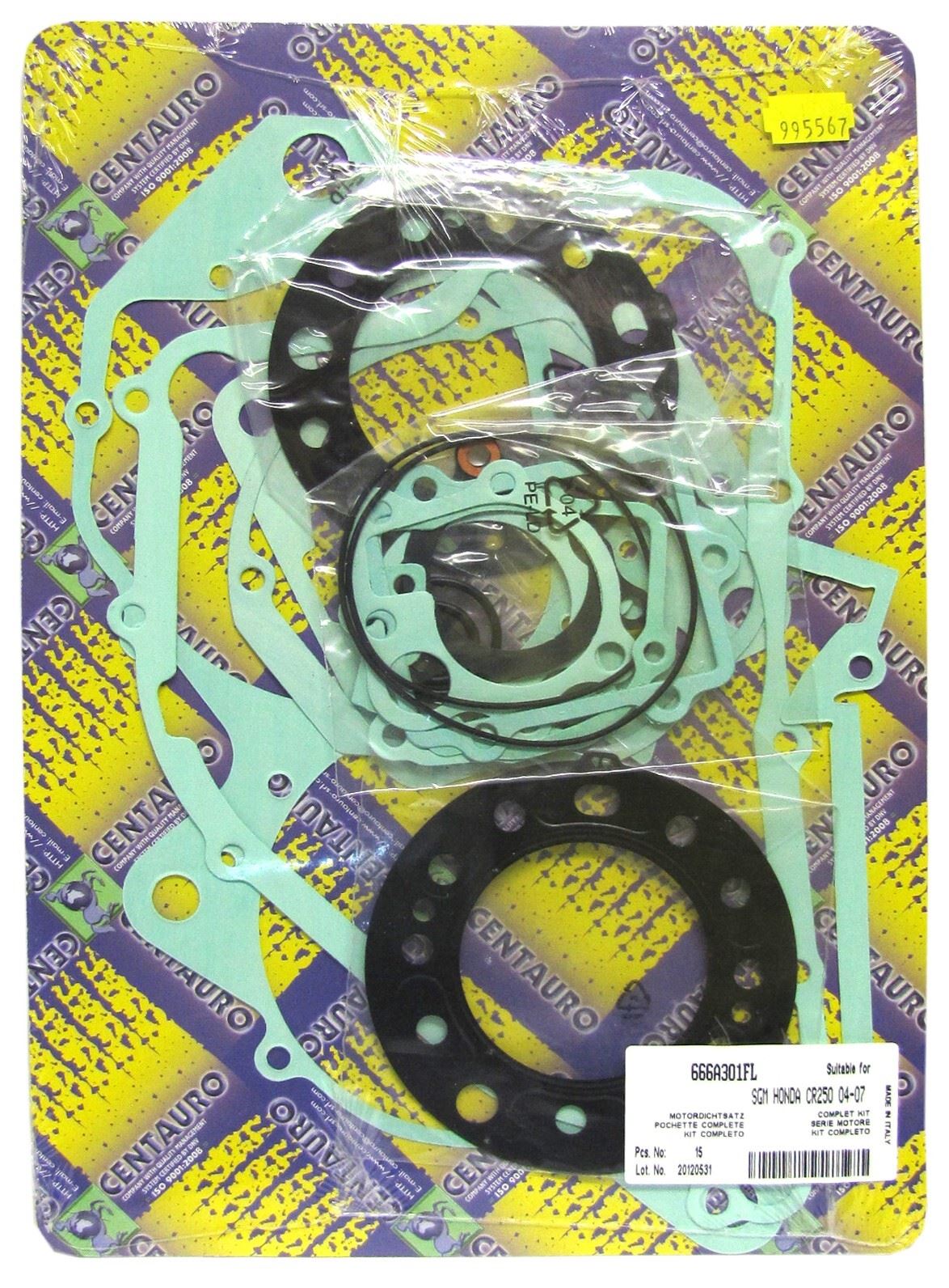 Centauro Full Gasket Set Honda CR250R4-R7 2004-2007