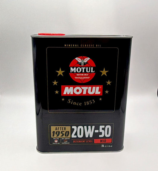 Motul Classic Oil SAE 20w50 4T Mineral
