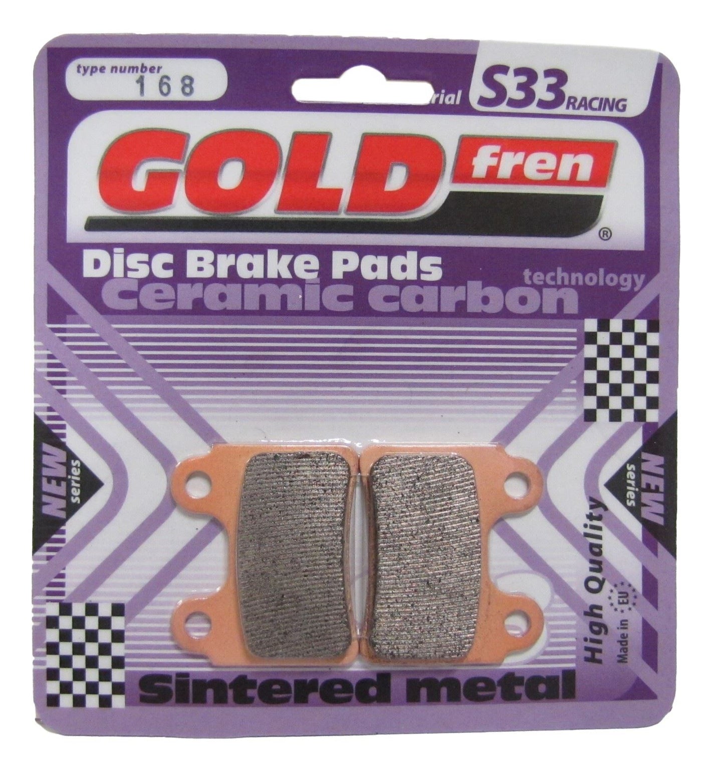 Goldfren Brake Pads S33-168, FA303, SBS802, FDB2109, VD9001