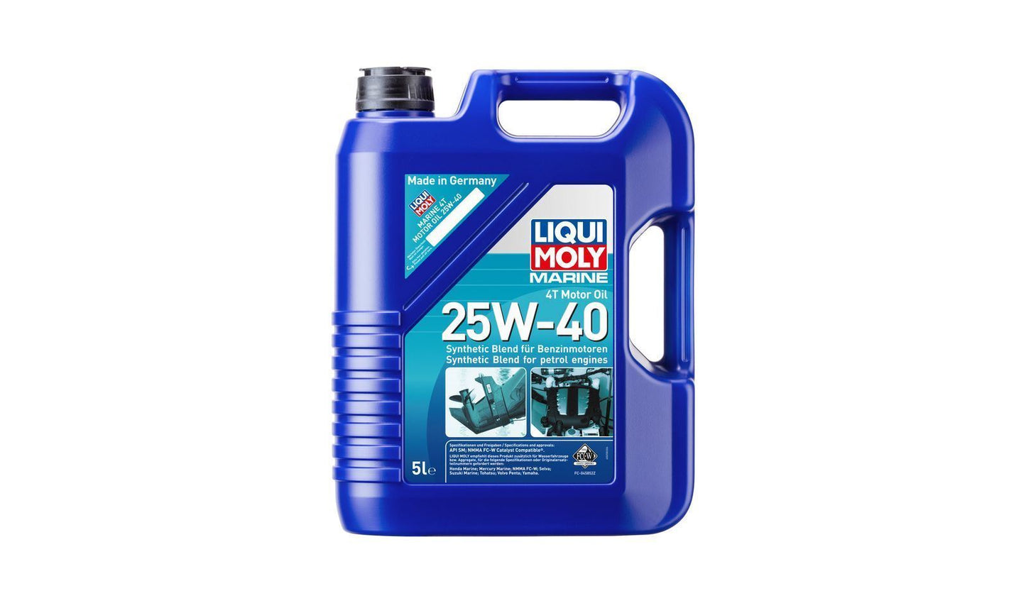 Liqui Moly 4T Marine 25w40 Synthetic Technology Oil  5 Litres