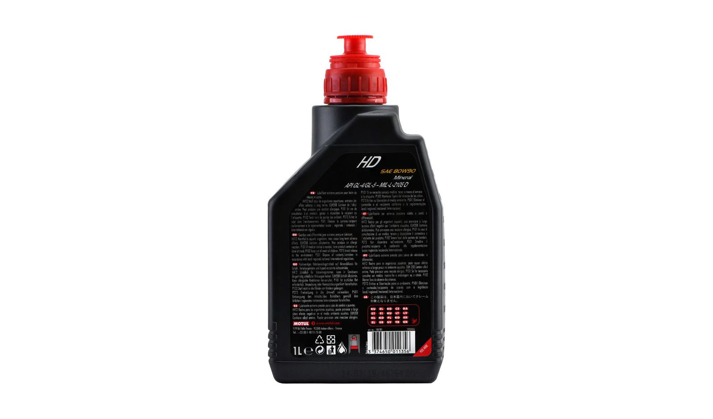 Motul HD 80w90 GL5 Gearbox Oil 1 Litre