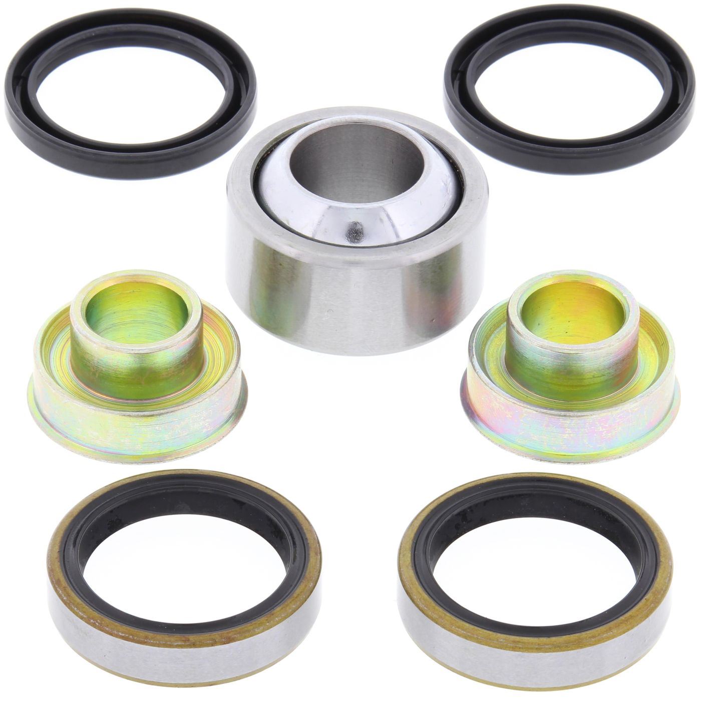 Lower Rear Shock Bearing Kit Husaberg 390FE 10-11, 450FE 09-11, 450FX 10-11, 570FE 09-11, 570FS 10-11, FE250 2013, FE250 2014, FE250 13-14, FE350 2013, FE350 2014, FE350 13-14, FE450 2014, FE501 2013, FE501 2014, TE250 2011, TE250 2012, TE250 201