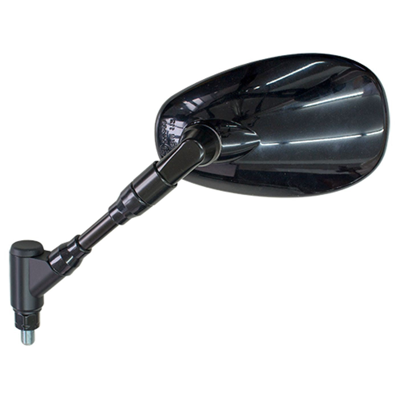 Mirror Left 10mm Black Yamaha VMX1700 V-Max 16-20, XSR700 (MTM690) 2021, XSR700 20-21, XSR900 16-20 (E-Marked) OE Refs: 1B3-26280-20, 2S3-26280-10