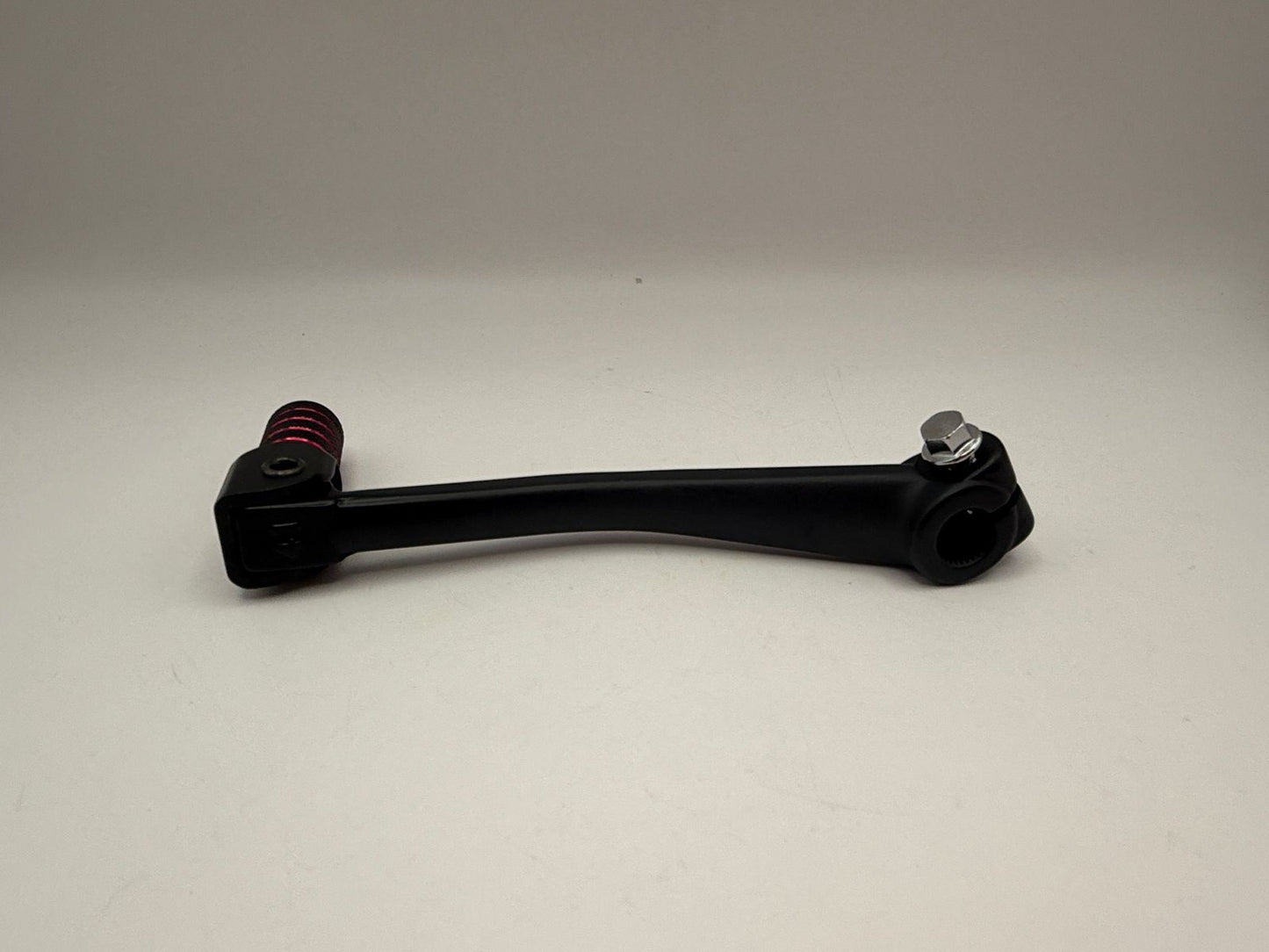 Gear Lever Alloy Black with Red Tip Honda CRF50F 04-20, CRF70F 04-19
