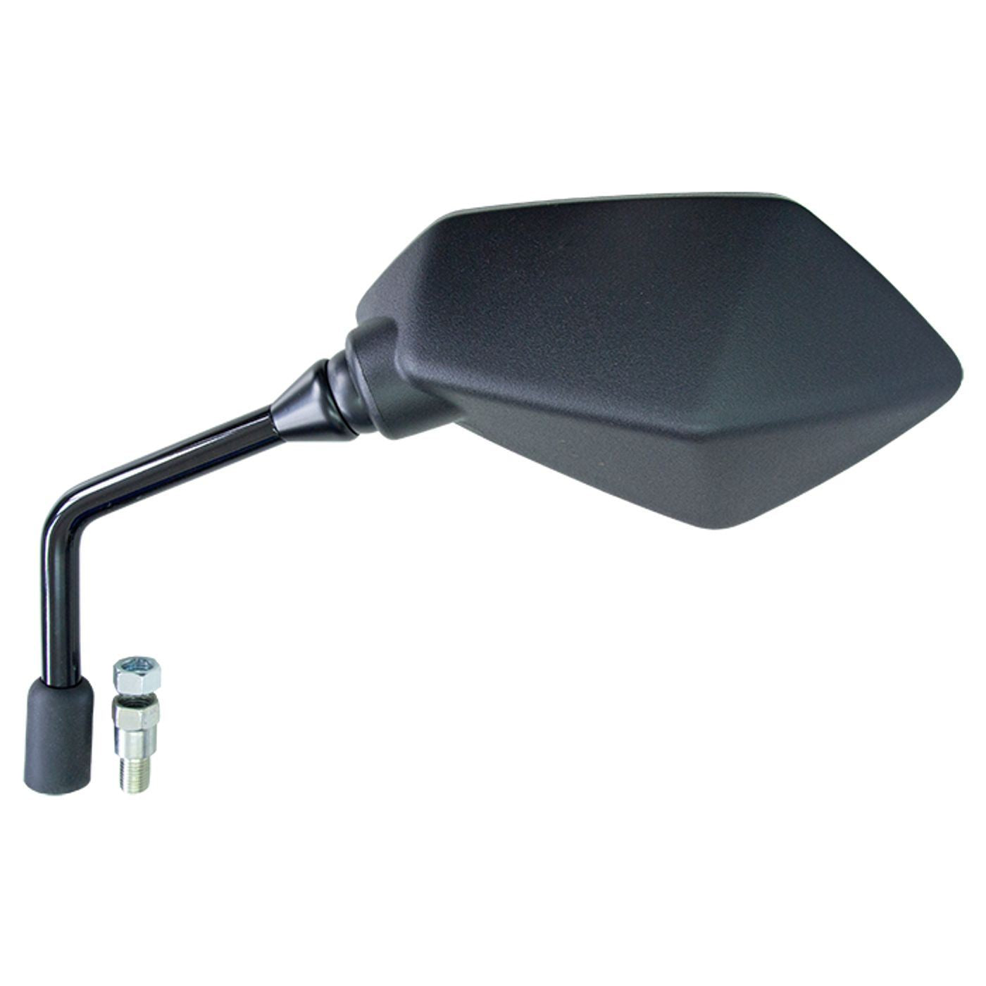 Mirror Left 10mm Black Kawasaki Versys 650 (KLE650) 10-20, Versys 650 ABS (KLE650) 10-17 (E-Marked) OE Refs: 56001-0194, 56001-0174