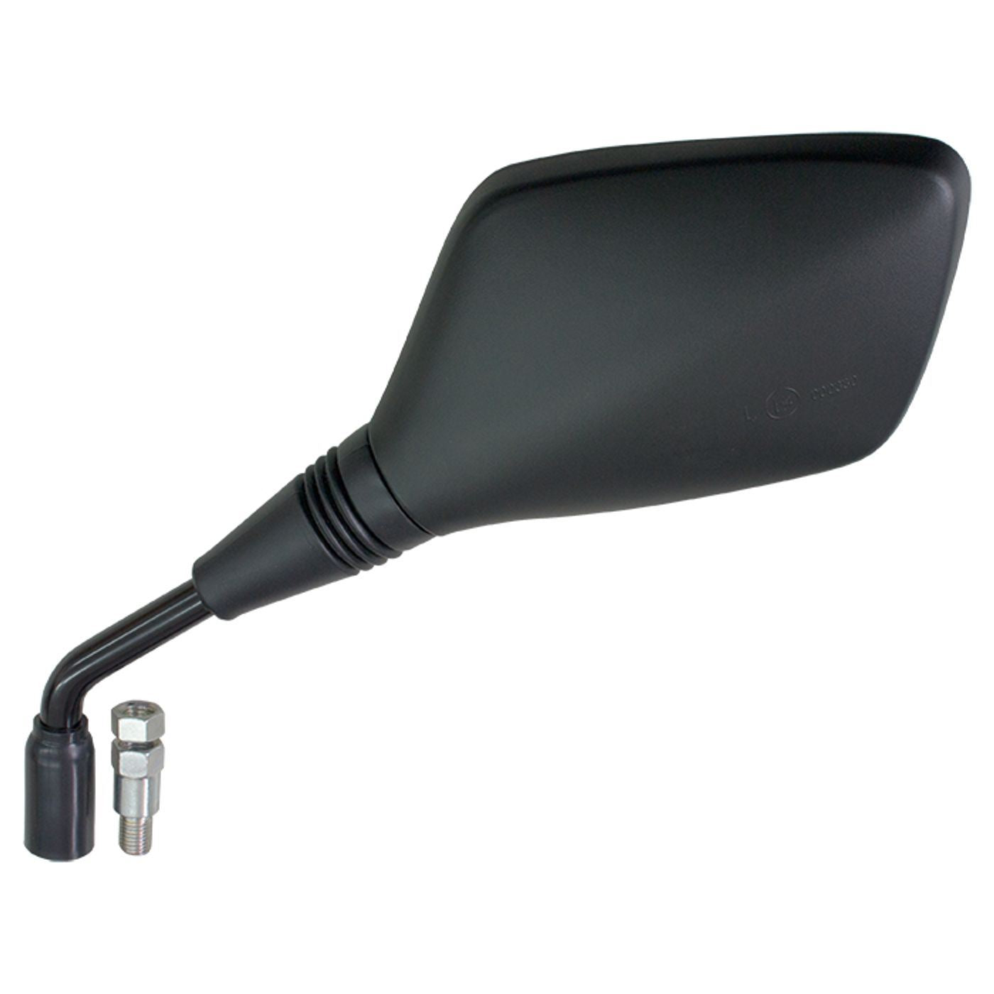 Mirror Left 10mm Black Suzuki Inazuma 250 (GW250) 92-, DL250 V-Strom 18- (E-Marked) OE Refs: 56600-48H10, 56600-48H11
