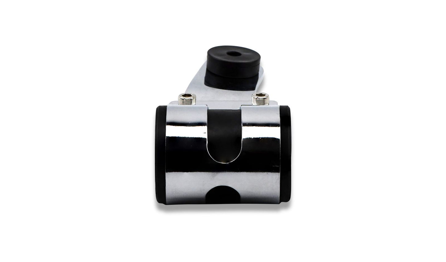 Headlight Brackets Chrome Deluxe (With Rubbers) To Fit 37mm to 41mm Forks