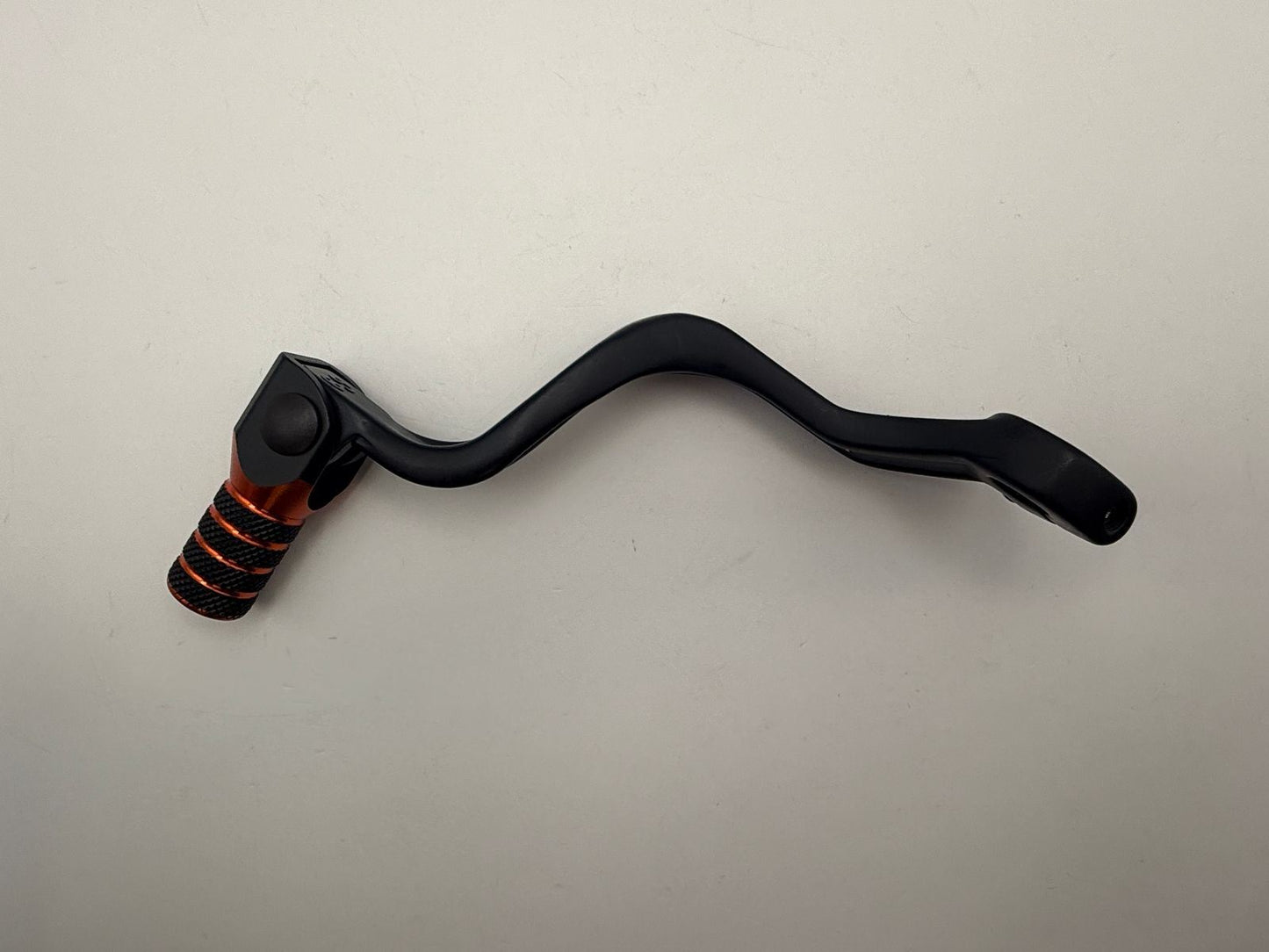 Gear Lever Alloy Black with Orange Tip KTM 65 SX 01-08