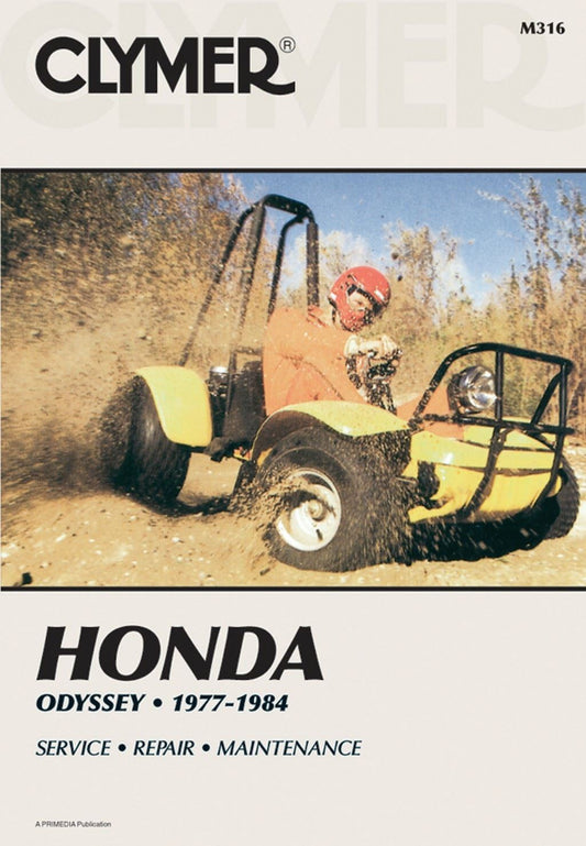 Clymer Manual For Honda Odyssey FL250 77-84