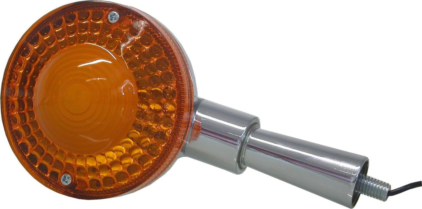 Indicator Yamaha RD250, RD400, XS250 78-80 Short Stem (Amber) (Stem 70mm)