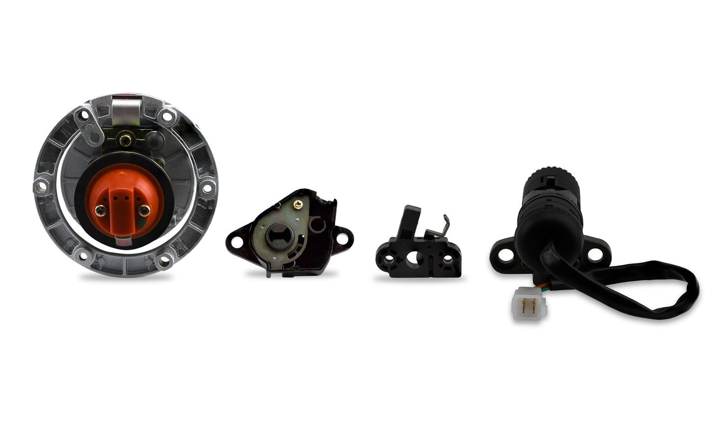 Ignition Switch Lock Set inc Petrol Cap & Seat Lock Aprilia RS125 99-05 (2 Wires)