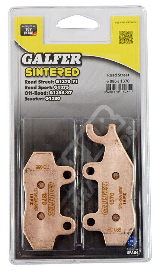 Galfer Brake Pad FD086,AD002,VD340,FA135,FA214,FA202,FDB497,SBS611