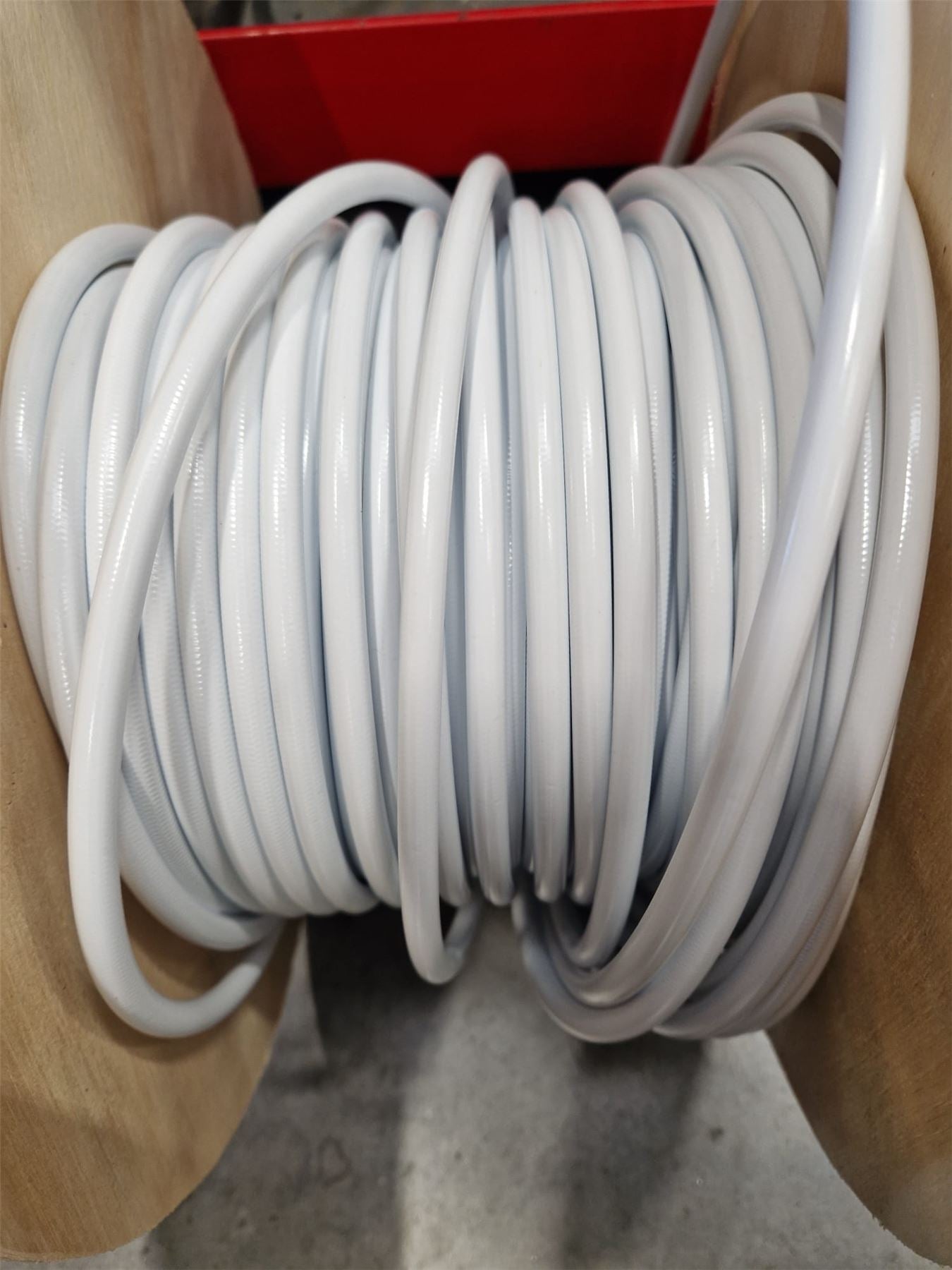 WHTE Hel Clutch Braided Hose Line For Cagiva 650 Alazzurra 1985-1988