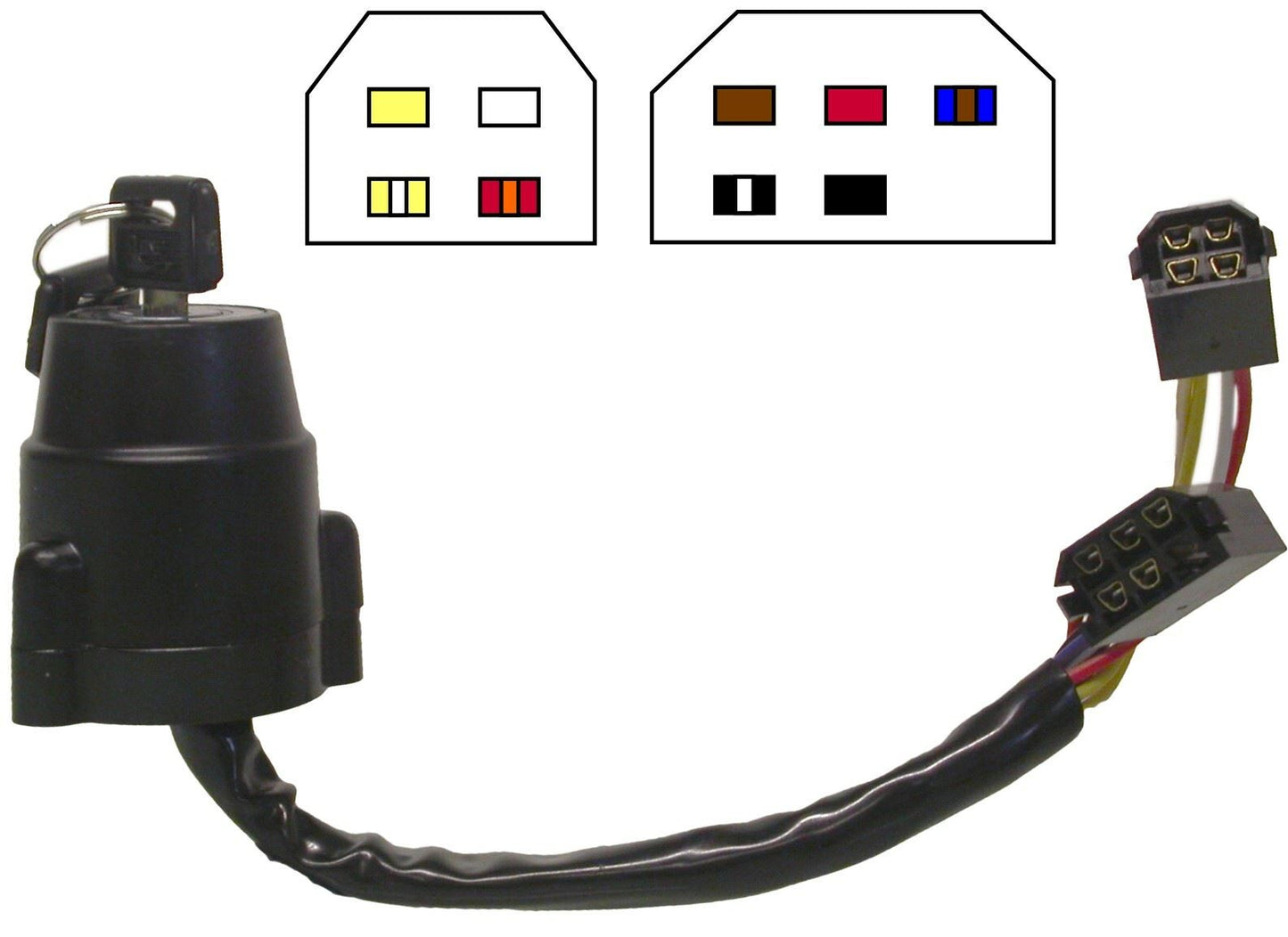 Ignition Switch Yamaha DT175MX, XT500 74-85 (9 Wires)