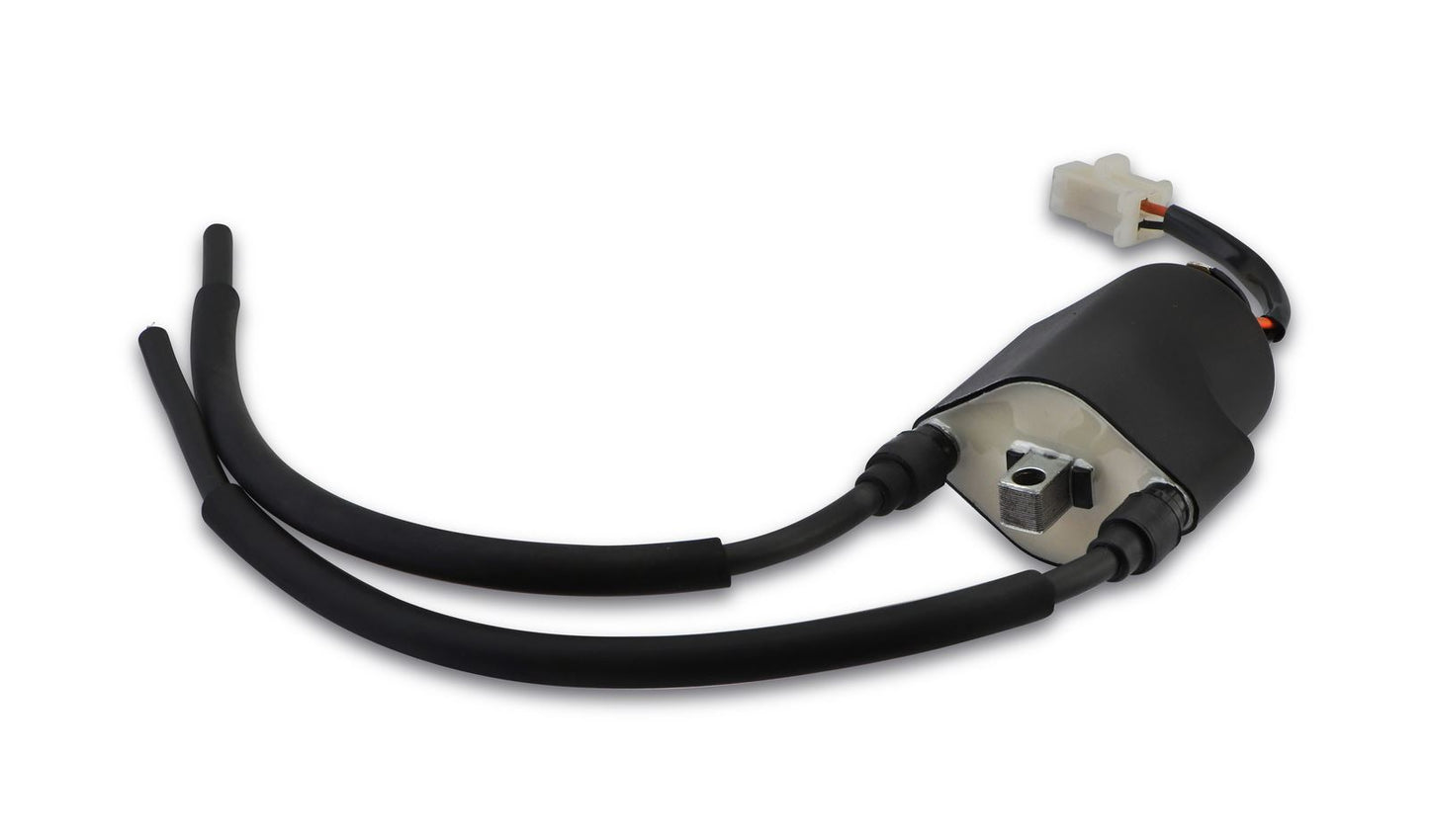 Ignition Coil 12v CDI Twin Lead 2 Wires Yamaha RD250/350LC (80mm Centres) P:0.3 Ohms S:3.5 KOhms