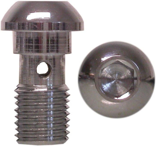 Banjo Bolt 10mm x 1.25mm Single Chrome (Pack of 5)