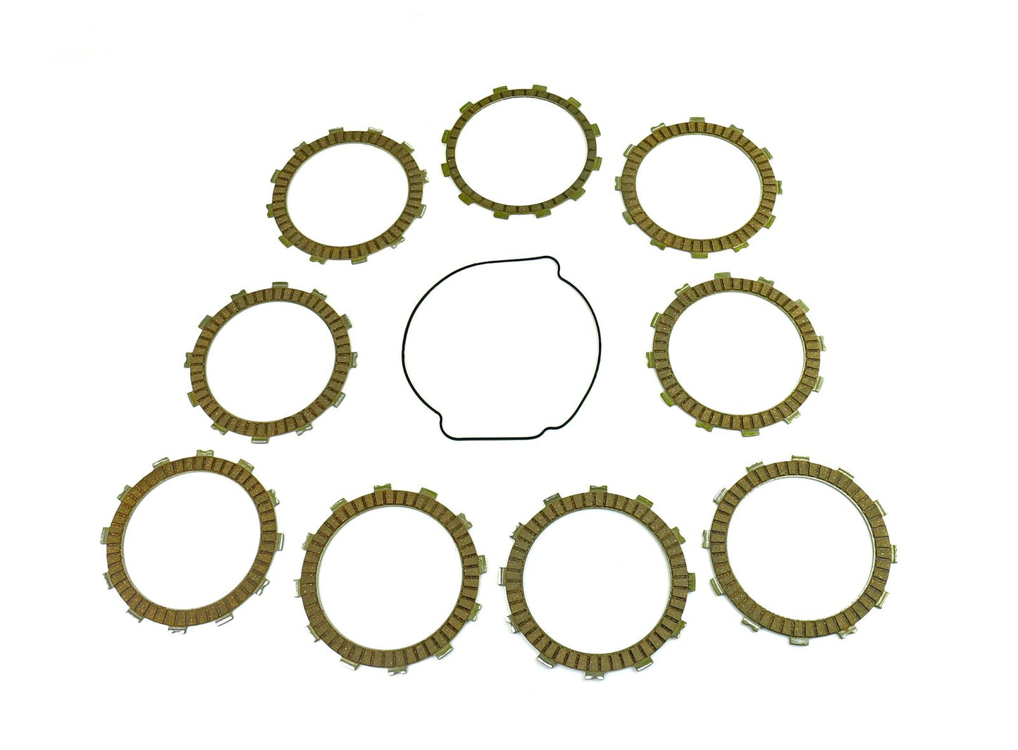 Athena Clutch Friction Plate & Cover Gasket Kit KTM 450 EXC 09-10, 530 EXC 08-10