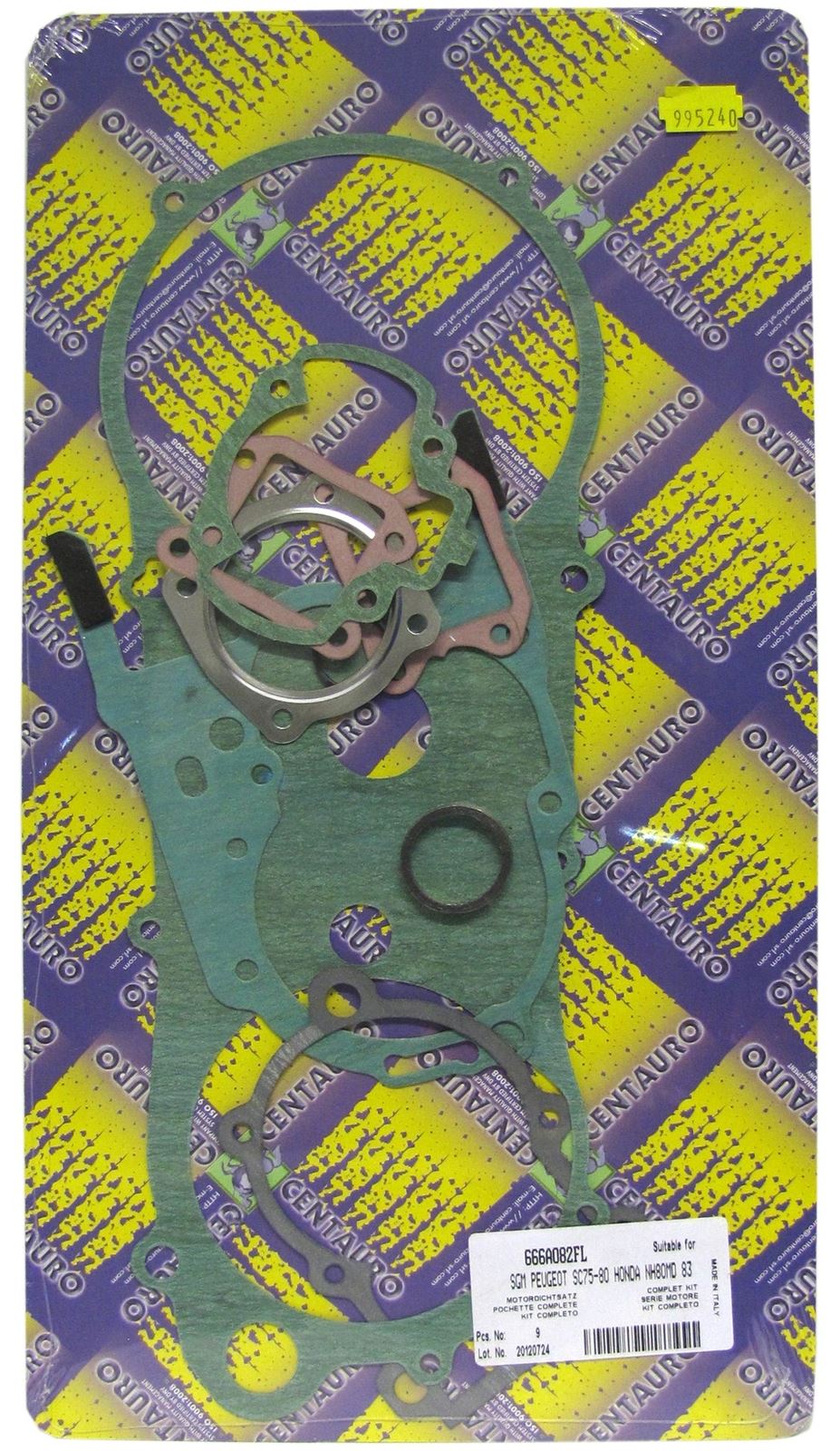 Centauro Full Gasket Set Honda NF75 1978-1979, NH80 Vision 1983-1994