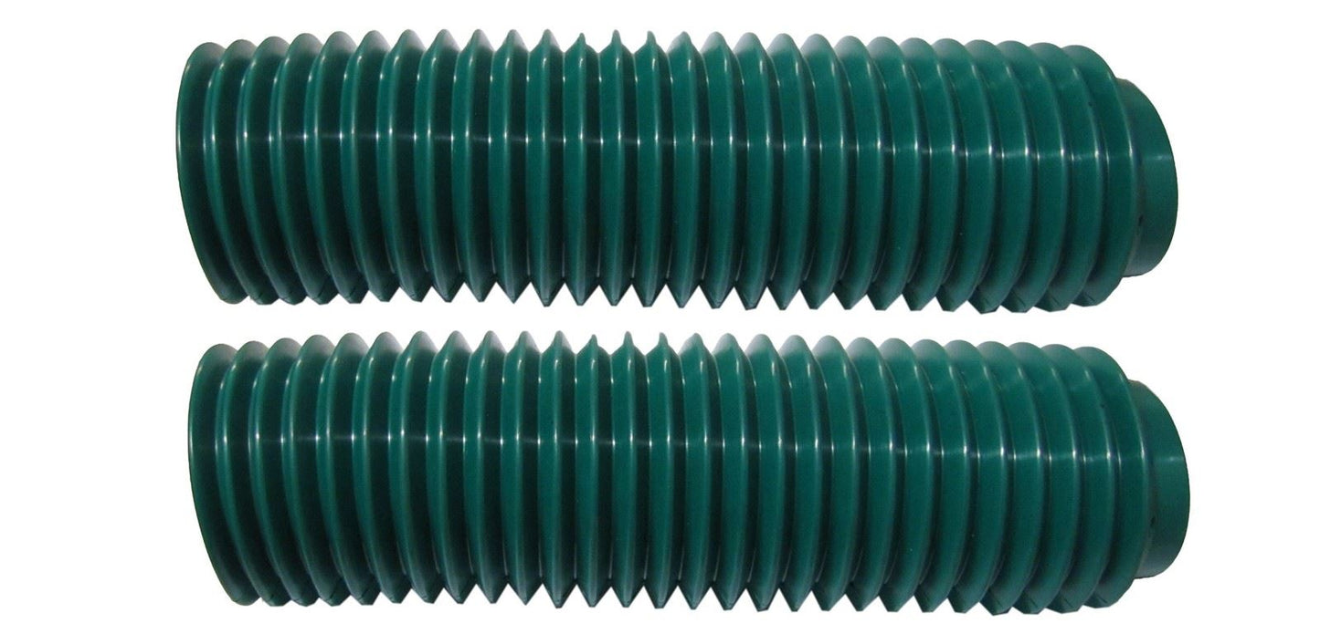 Fork Gaitors Large Green 340mm Long Top 40mm Bottom 60mm (Pair)