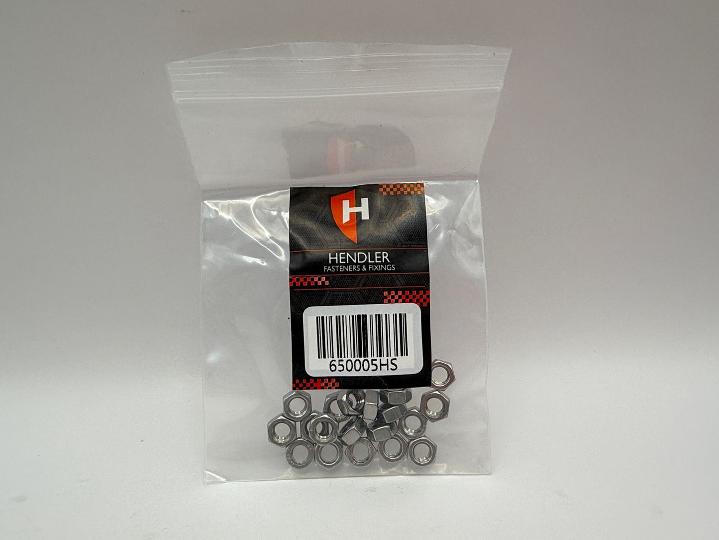 Nuts Plain Stainless Steel M5 x 0.80mm Pitch