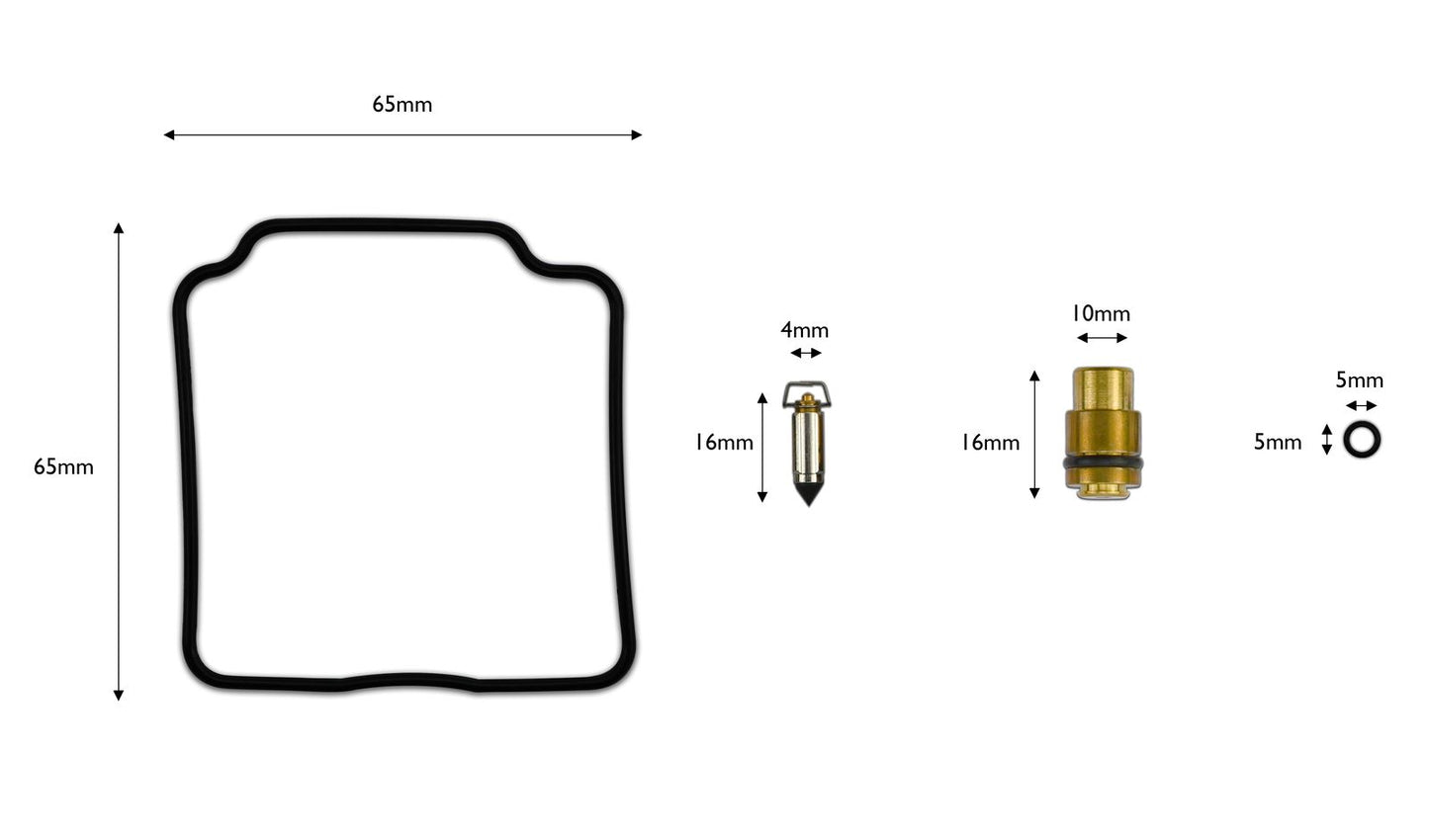 Carb Repair Kit Yamaha FZR1000 87-89