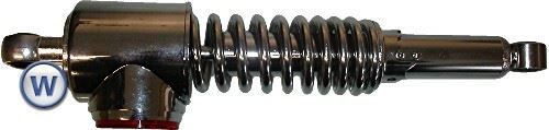 Shocks 365mm Pin+Pin Kawasaki Z1A, Z1B (All Chrome)