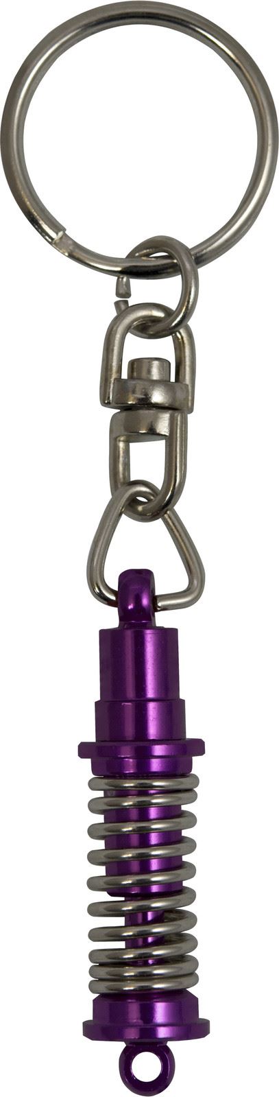 Key Ring Shock Style Purple