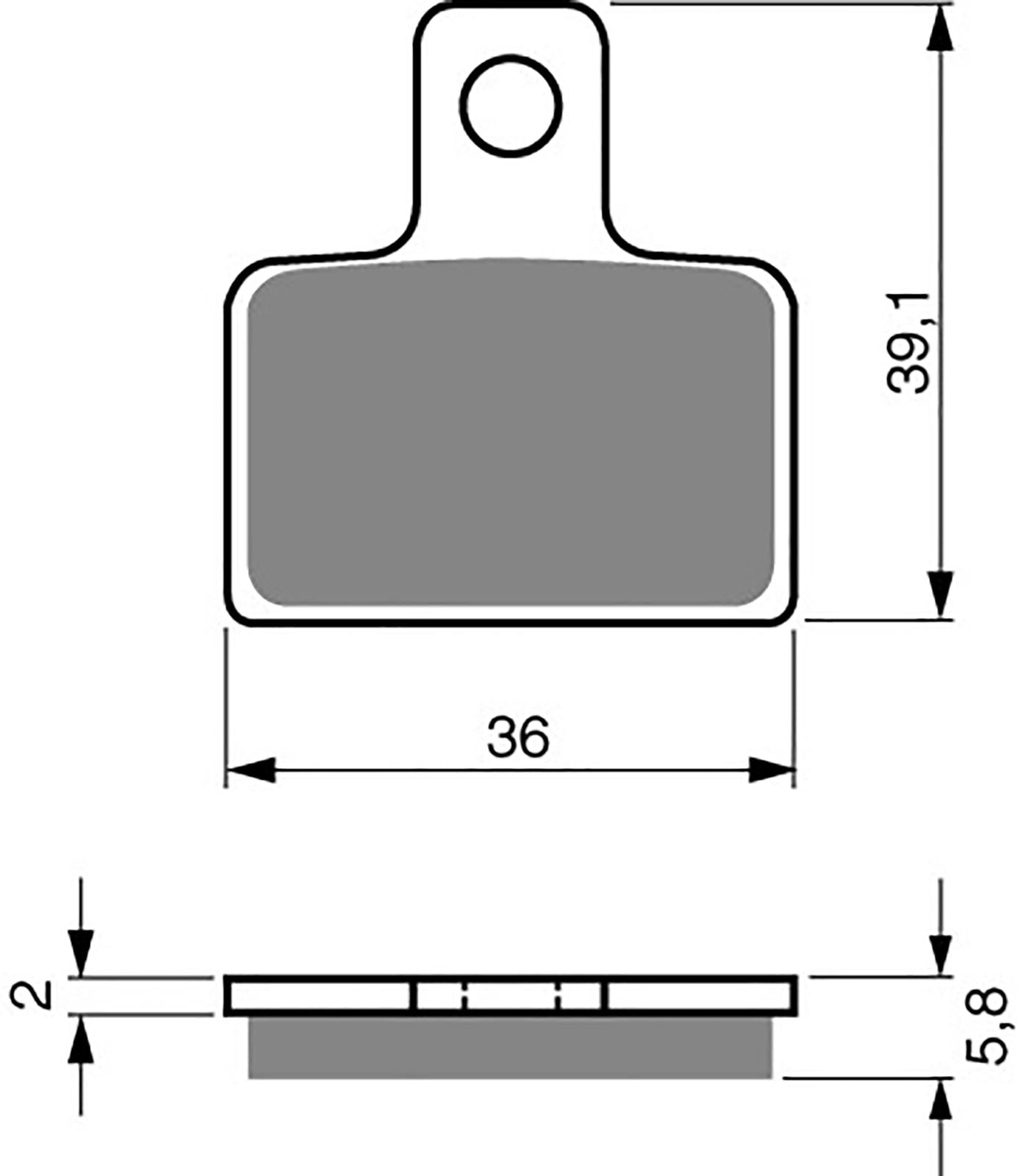 Goldfren Brake Pads S33-173, FA351, FDB2127, VD9003
