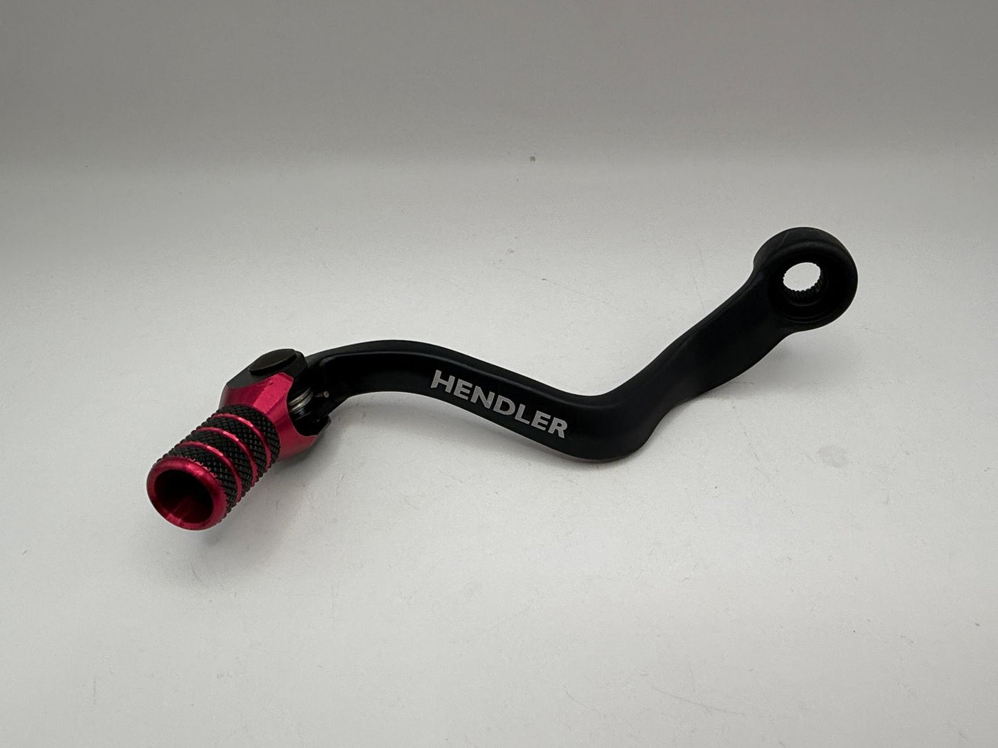Gear Lever Alloy Black with Red Tip KTM 65 SX 25, Husqvarna TC65 24-25, Gas Gas MC65 24-25
