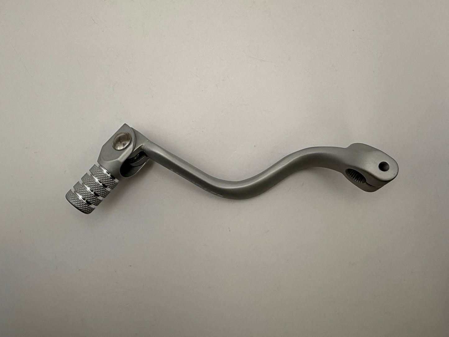 Gear Lever Alloy Silver Kawasaki KX125 88-93