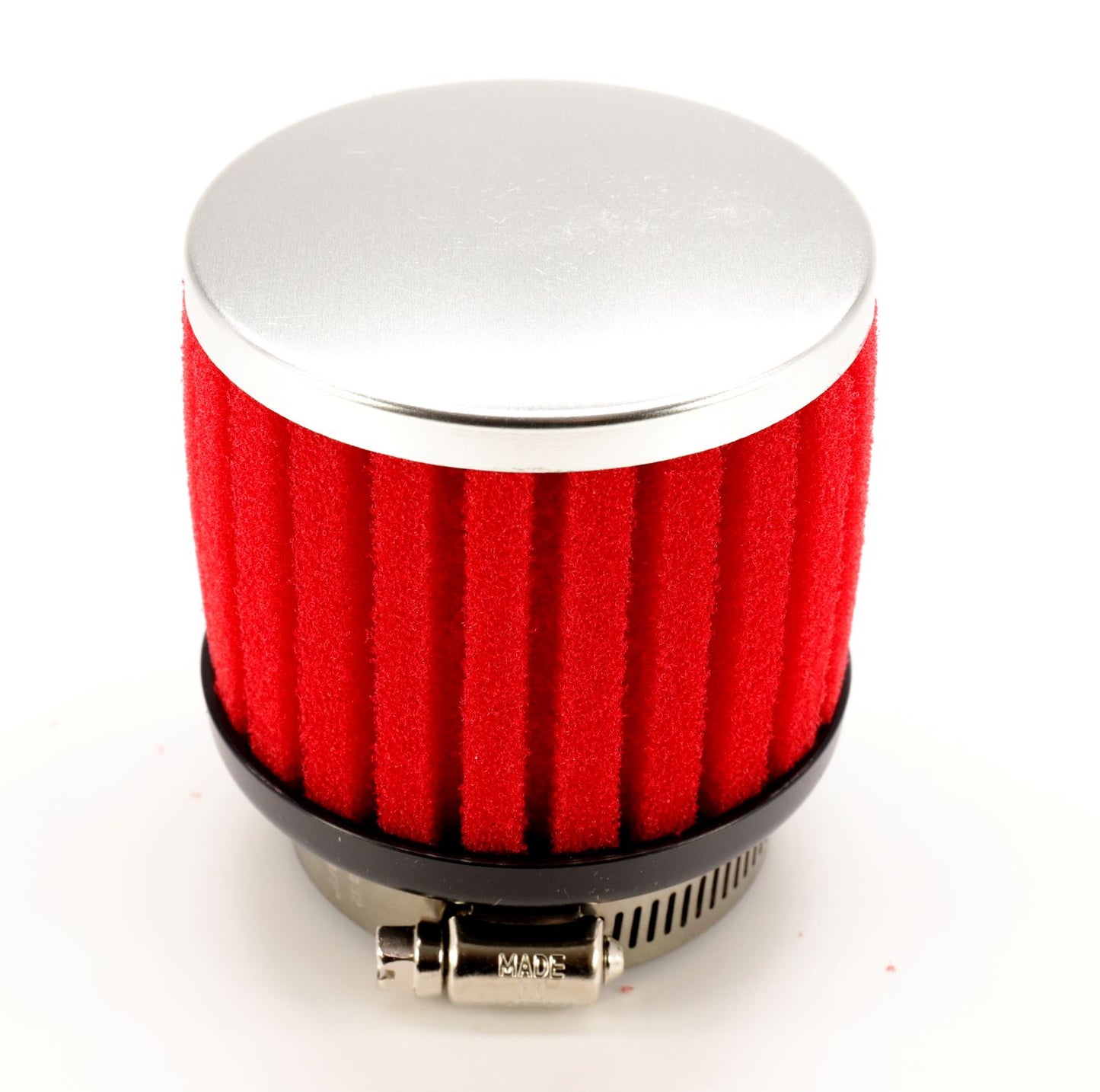 Foam Red Ridged Power Air Filter 46mm