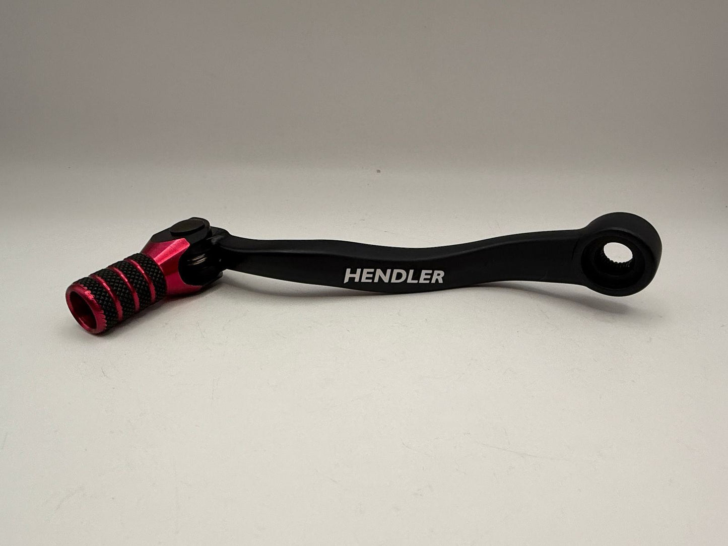 Gear Lever Alloy Black with Red Tip KTM 250 XC 17-19, 250 EXC 17-20, 250 EXC TPI 18-20, 300 EXC TPI 18-20, 250 SX 17-20, Husqvarna TC250 17-20, TE250 17-20