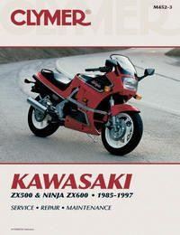Clymer Manual For Kawasaki ZX500 & Ninja ZX600 85-97