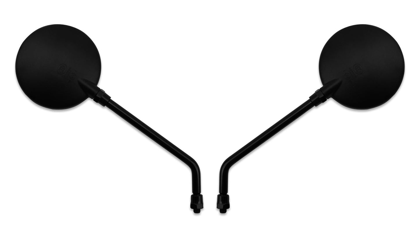 Mirrors Left & Right 8mm Black Kawasaki Z's Style